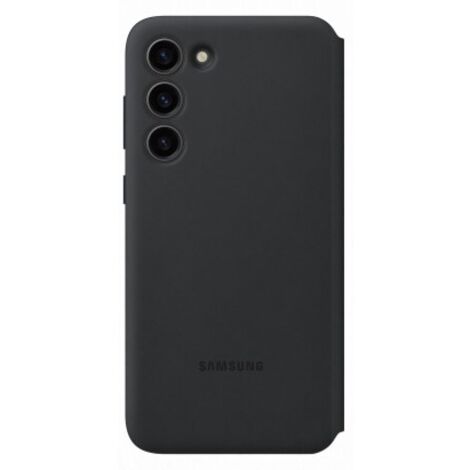 Etui Smart View avec porte carte pour Samsung Galaxy S23+ 5G Noir