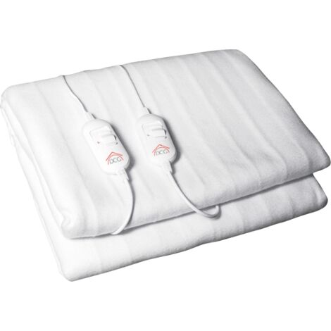 DCG Eltronic SE3144 couverture et coussin chauffant 120 W Blanc Polyester