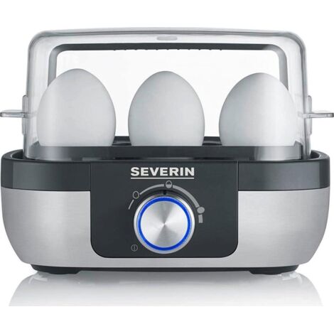 Severin EK 3169 cuiseur d'oeufs 6 œufs 420 W Noir, Acier inoxydable (1/3)