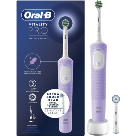 Oral-B Vitality Pro Adulte Brosse à dents rotative oscillante Violet