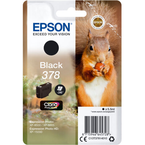 Cartouche imprimante EPSON C 13 T 37814010 (1/3)