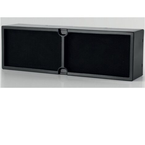 Elica – Filtre de hotte Eico 5883 – Noir – Compatible avec hotte à évacuation haute – 1 pièce pour filtration efficace