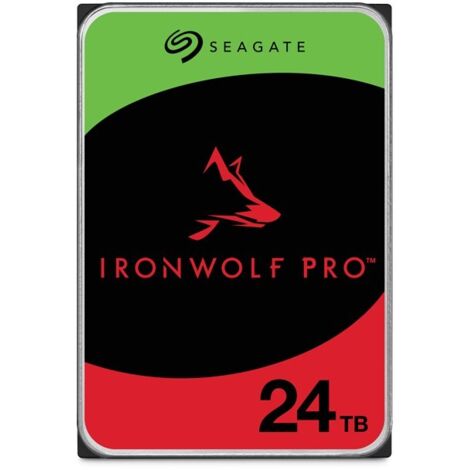 Seagate IronWolf Pro NAS HDD ST24000NT002 - 24 TB 3,5 Zoll SATA 6 Gbit/s CMR (1/4)