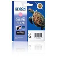 Epson Turtle T1576 cartouche d'encre 1 pièce(s) Original Rendement élevé (XL) Magenta vif clair
