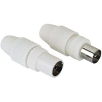 Hama 00205212 connecteur coaxial 2 pièce(s)