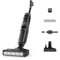 Rowenta – Aspirateur balai laveur rechargeable 18,5V – Autonomie 50 min – Détection intelligente de saleté – Nettoyage sols durs