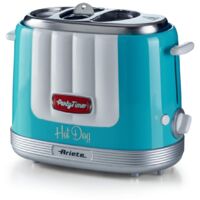 Ariete 0206/01 Gril pour hot dog 650 W Bleu clair