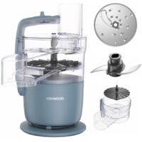 Kenwood – Robot multifonction 650W 1,3 L – Système Express Serve™ – Accessoires en acier inoxydable – Pour hacher, râper, mixer - FDP22130GY