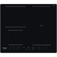 Hotpoint HB 4860B NE Noir Encastrable 59 cm Table de cuisson à induction 4 feux