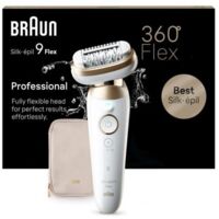 Braun Silk-épil 9 BR2-225328 épilateur 40 pince(s) Gris, Blanc