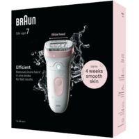 Braun Silk-épil 7 7-000 Rose, Blanc