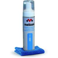 Meliconi C200 FOAM LCD/TFT/Plasma Pulvérisateur et chiffon sec de nettoyage d'équipement électronique 200ml