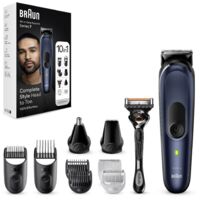 Braun MGK7421 tondeuse tout-en-un noir bleu