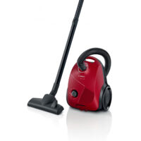 Bosch – Aspirateur avec sac 3,5 L – Réservoir cylindrique sec 600 W – Niveau sonore 80 dB – Écoresponsable et compact pour petites surfaces