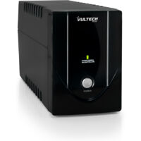Vultech UPS800VA-LITE alimentation d'énergie non interruptible Interactivité de ligne 0,8 kVA 440 W 2 sortie(s) CA