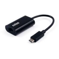 Carte Réseau Nilox Adaptador de red USB-C/RJ45 GIGABIT