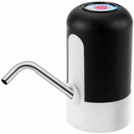 Pompe à bouteille d'eau, distributeur d'eau électrique portable, pompe à eau en bouteille, distributeur d'eau domestique avec fonctionnement par bouton, adapté au camping, à la maison et au bureau. (1/5)