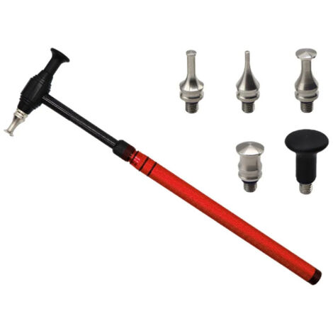 Outils de réparation de bosses sans peinture Outil de tapotement Marteau de débosselage à double face Marteau de nivellement de réparation de bosses (1/5)