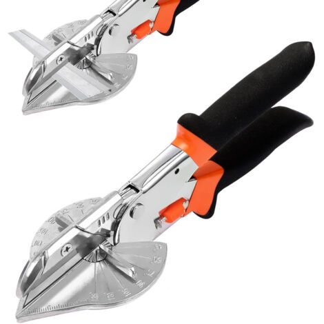 Multi Angle Mitre Cutter Cisaillement Outils, Angle Universel fil Conduit Scissor 45-135 Degré de Cisaillement Outil de Coupe à la Main (2