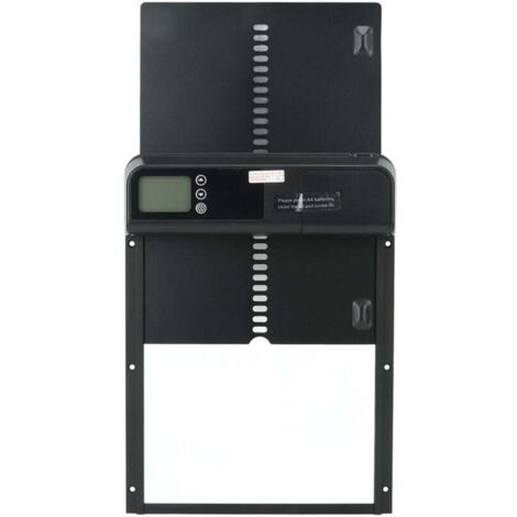 ZVD Eosnow,Porte automatique de poulailler avec minuterie en alliage d'aluminium IP45 affichage LED étanche ouvre-porte automatique de poulet alimenté par batterie pour la ferme (1/4)