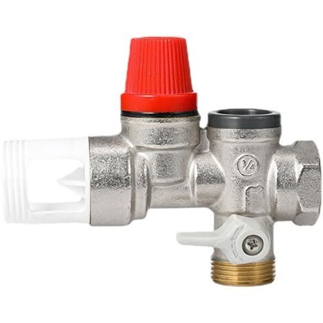 Soupape de sécurité unidirectionnelle pour chauffe-eau type 3/4 droit Groupe de sécurité (1/4)