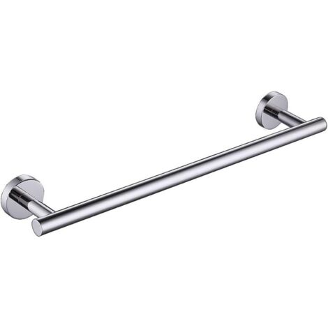 Porte-Serviettes Murale 45CM Porte Serviette Salle de Bain Acier Inoxydable SUS304 Accroche Serviette Acier Brossé