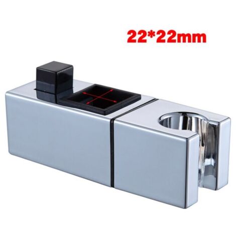Support de douche tige de douche siège élévateur siège fixe accessoires de douche accessoires de salle de bain support de douche (tube carré 22​​22mm)