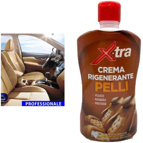 Crème Régénératrice Pour Cuir De Siège De Voiture Nettoie Régénère Et Protège Cf 500ml