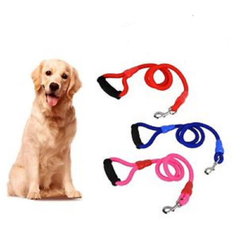 Guinzaglio A Corda Cani Taglia Media E Grande 114 Cm Con Moschettone (1/5)