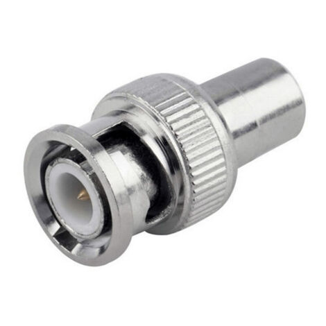 Adaptateur De Connecteur Bnc Masculin à Cctv Coaxial Femelle Rca