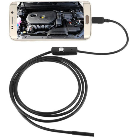 Caméra Endoscopique D'inspection Micro Usb Pour Android Avec Fonction Otg 2mt
