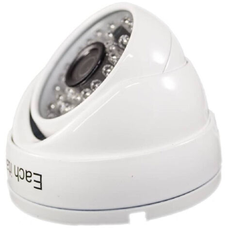 Caméra Vidéo De Surveillance Dôme Ahd 48 Led Ir 3 Mp 3,6 Mm Plafond Maisons Magasins