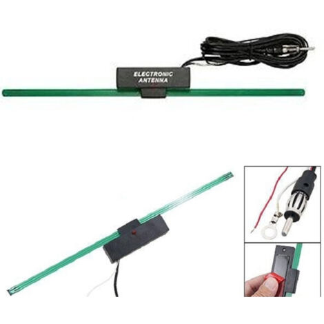 Antenna Interna Adesiva Elettronica 605 Amplification Universale Pour Auto Fm 12v (1/3)