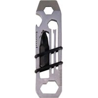 in 1 Stainless Steel Multi-Tool, Multi-Function Can Opener, Stainless Steel, Allen Wrench, EDC Equipment, For Travel, Mountaineering, Camping, Hiking