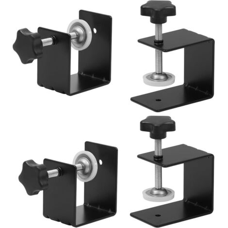 4 Pièces Serre Joint Menuisier en C, 50 mm Réglable Serre Joint Pince C, Cabinet Clamps, Cadre Facial Acier Inoxydable, Mini Pince Serre Joint Dormant, pour Fixation du Bois, Fabrication et Bricolage (1/5)