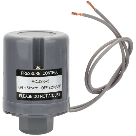 Contrôleur de pression de pompe à eau automatique 220 V, filetage femelle G3/8" (1,5-2,2 kgf/cm²) (1/5)