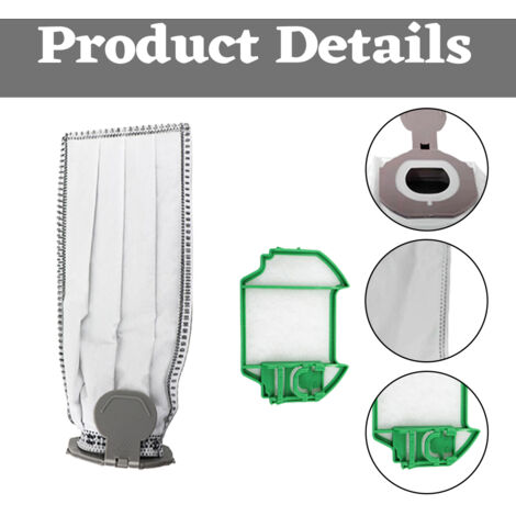 Lot De 10 Sacs D'Aspirateur Pour Aspirateur Sans Fil Vorwerk Kobold Vk7 Fp7, Kobold Fp7 Premium