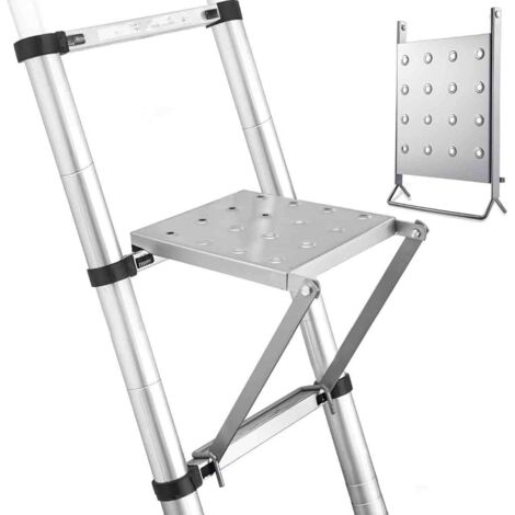 Plate-Forme de Travail, Plateforme de Travail pour Echelle Tools Etagère de Travail pour Toutes les Echelles Tenir 180 kg (1/5)