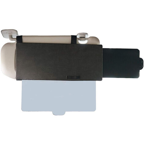 Extension Pare Soleil Voiture, Rallongement Pare Soleil Voiture Ajustable Protection Contre l'éblouissement pour Toutes Les Voitures, Vans Et Camions (1/5)