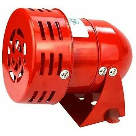 Sirène d'alarme 220V – Puissance sonore 120dB – Moteur robuste pour systèmes d'alerte – Installation facile pour grands espaces (1/5)
