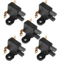 Balais de charbon, 5 pièces 2kw-3kw 168F accessoires de générateur d'essence ensemble de balais de charbon de haute qualité pour générateur d'essence