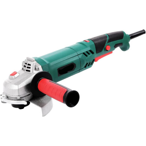 Meuleuse d'angle 1100 W, Ø Disque à Ébarber/à Tronçonner:125 mm, Vitesse à Vide 3000-12000 trs/min, Poignée Latérale à 2 Positions, Pour Couper, Meuler Et Polir (1/5)