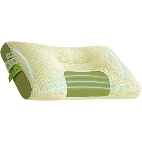 Oreiller orthopédique pour un sommeil profond, oreiller ergonomique pour la nuque et les épaules, adapté aux personnes dormant sur le côté, sur le dos et sur le ventre (1/5)