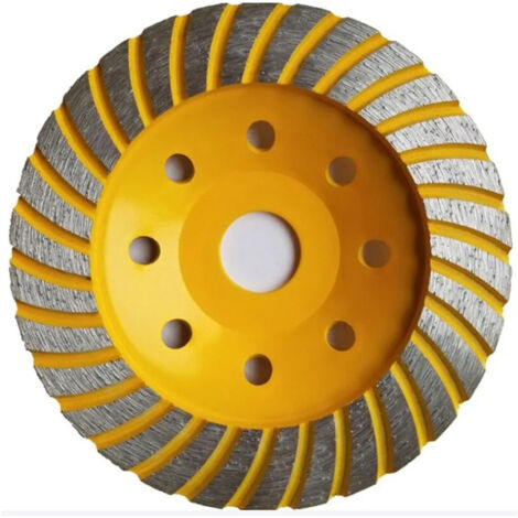 Diamantée de disque abrasif 127 x 22,2 mm, épaisseur 1,8 mm, pour le façonnage des surfaces de la pierre de ciment, du béton, du granit, de la pierre des carreaux de maçonnerie (1/5)