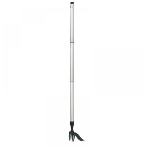 Désherbeur À Main Outils, Outil Manuel de désherbage Outil de désherbage à Long Manche avec 4 Griffes Extracteur de Mauvaises Herbes Désherbage en Acier Inoxydable Outil pour Pelouse Jardin (1/5)
