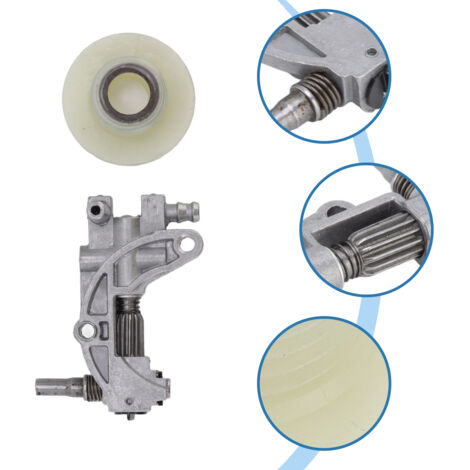 Kit Ressort Engrenage Vis Sans Fin Pompe à Huile Pour Tronçonneuse 066 MS650 MS660