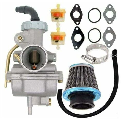 Carburateur PZ20 pour moteur 4 temps 50cc 70cc 90cc 110cc 125cc ATV UTV Honda CRF50F CRF80F XR50R avec filtre à air et à carburant (1/5)