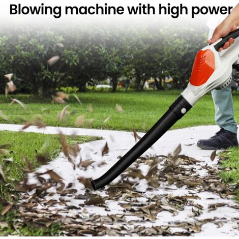 Souffleur de feuilles, neige et poussière 75.6cc 2,6 KW – Multi-usage jardin, routes, chantiers - Bricolage