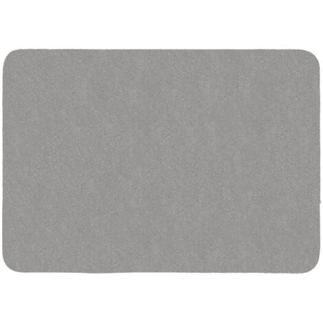 Tapis de Salle de Bain Gris Super Absorbant en Diatomite 40x60 cm Séchage Rapide (1/5)