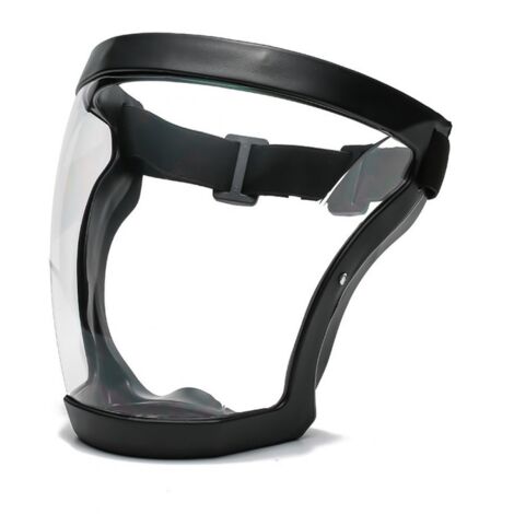 Visiere de protection, Masque Complet Facial Transparent Anti-fog Protective Full Face Shield, Réutilisables Écrans Faciaux HD, Visières de Sécurité, Réglable Sangle pour Femmes Hommes (1/5)